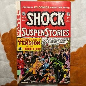 Shock SuspenStories #2 EC Comics Reprint Impact Dec Classic Cover